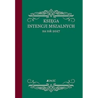 Ksi�ga intencji mszalnych na rok 2027
