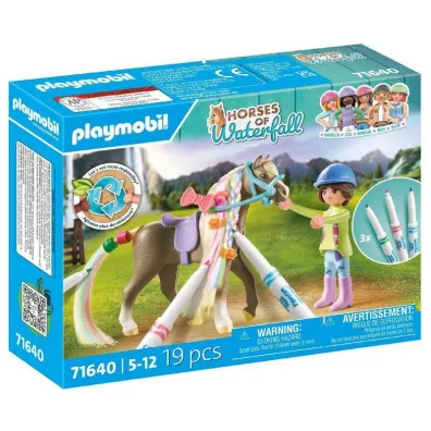 Playmobil Horses of Waterfall Kreatywny zestaw z koniem i pisakami 71640