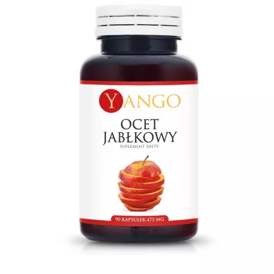 Yango Ocet jab�kowy sproszkowany Suplement diety 90 kaps.