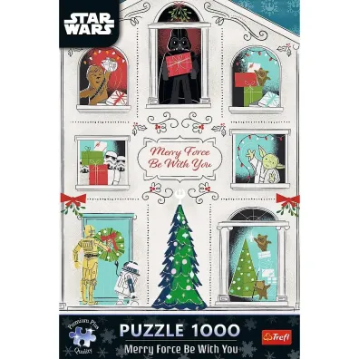 Puzzle 1000 el. Niech Moc �wi�t B�dzie z Tob� Trefl