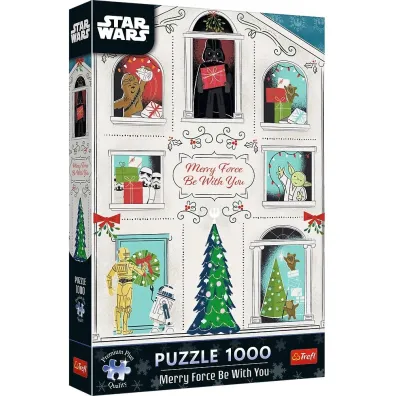 Puzzle 1000 el. Niech Moc �wi�t B�dzie z Tob� Trefl