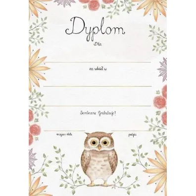 Henry Dyplom A4 S�wka