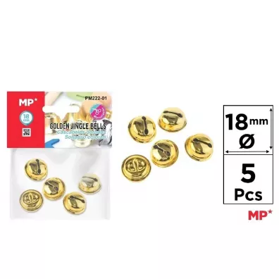 Mp Main Paper Dzwonek z�oty 18mm