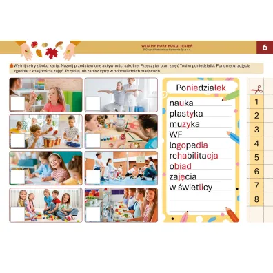 Witamy pory roku Jesie� Materia�y dla uczni�w z niepe�nosprawno�ci� intelektualn�