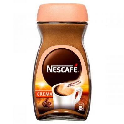 Nescafe Crema Kawa rozpuszczalna + Barista do kawy -  Napj Kokosowy z dodatkiem soi i wapniem Zestaw 200 g + 1 l