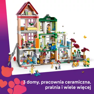LEGO Friends Mieszkania i sklepy w mie�cie Heartlake 42670