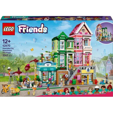 LEGO Friends Mieszkania i sklepy w mie�cie Heartlake 42670