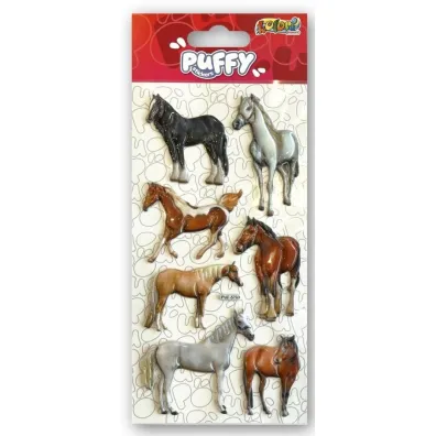 Naklejki puffy Horses PENMATE