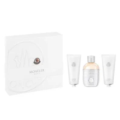 Moncler Zestaw Pour Femme Woda perfumowana + �el pod prysznic + Krem do cia�a 3 x 100 ml