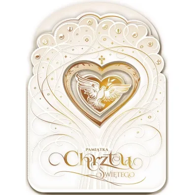 AbCard Kartka z okazji Chrztu XL12