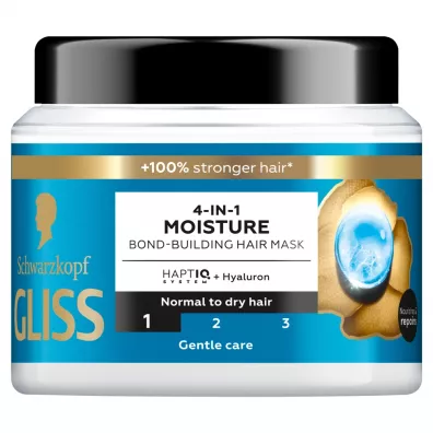 Gliss Trt Aqua Revive wzmacniaj�ca maska do w�os�w 4w1 Moisture 400 ml