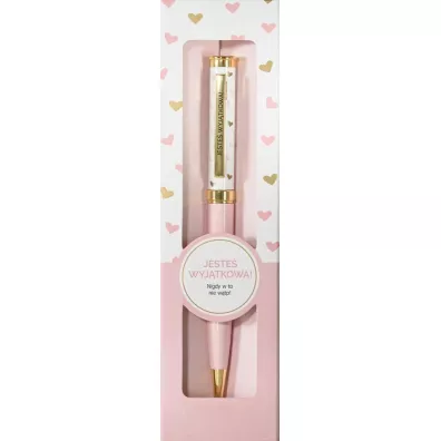 Be-Happy Gifts D�ugopis z grawerem na prezent Jeste� Wyj�tkowa
