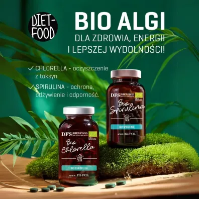 Diet-Food Chlorella 400 Mg suplement diety 375 tab. Bio