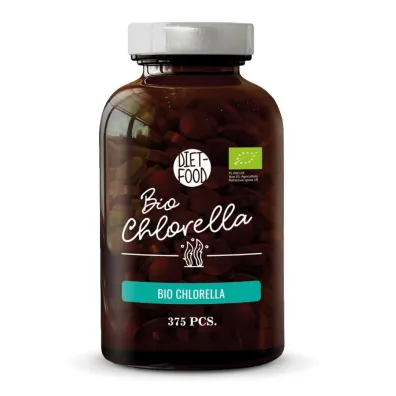 Diet-Food Chlorella 400 Mg suplement diety 375 tab. Bio