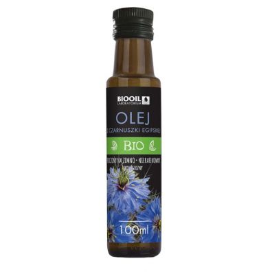 Biooil Olej z czarnuszki egipskiej tłoczony na zimno 100 ml Bio