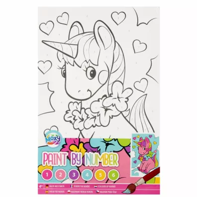 Malowanie po numerach mix 29.7x19.5cm Icom Polska
