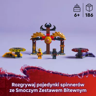 LEGO NINJAGO Smocze Spinjitzu — zestaw bitewny 71826