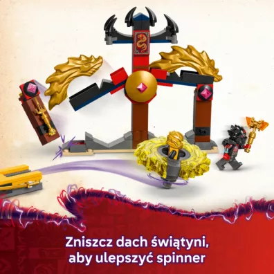 LEGO NINJAGO Smocze Spinjitzu — zestaw bitewny 71826