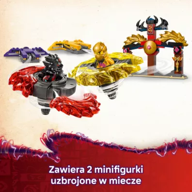 LEGO NINJAGO Smocze Spinjitzu — zestaw bitewny 71826