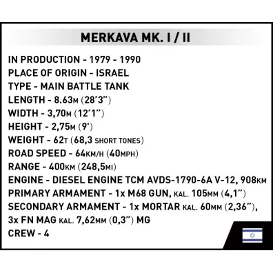 Armed Forces Merkava Mk. I/II