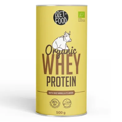 Diet-Food Bia�ko z serwatki koncentrat WPC Wanilia 500 g Bio