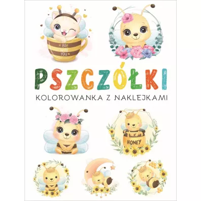 Pszcz�ki. Kolorowanka z naklejkami