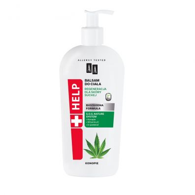 Aa Help Natural balsam do ciała regeneracja dla skóry suchej Cannabis 400 ml
