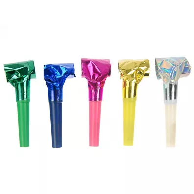 PartyDeco Gwizdek zwijany Holographic Whistles 20 szt.