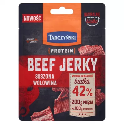 Tarczy�ski Protein Beef Jerky Suszona wo�owina 25 g
