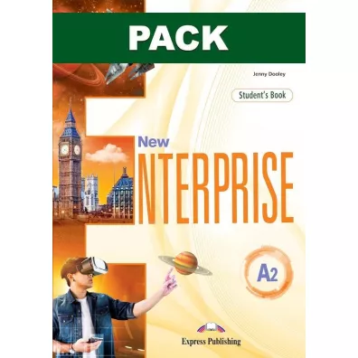 New Enterprise A2. Student's Book. Edycja wieloletnia + kod DigiBook - Jenny Dooley