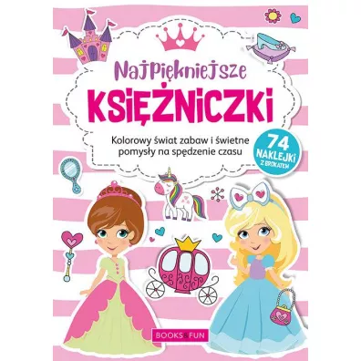 Kolorowanka. Najpikniejsze ksiniczki