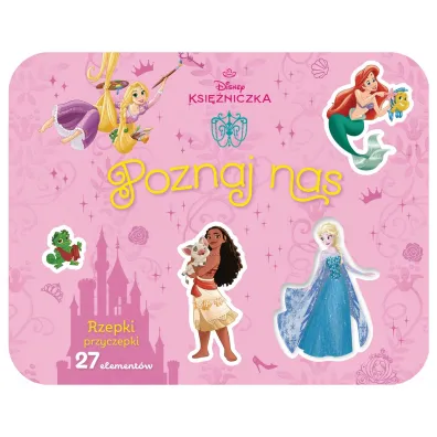 Rzepki-przyczepki. 27 element�w. Poznaj nas. Disney Ksi�niczka - Monika Kiersnowska