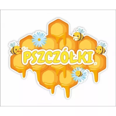 LearnHow Dekoracja tabliczki - Grupa pszcz�ki