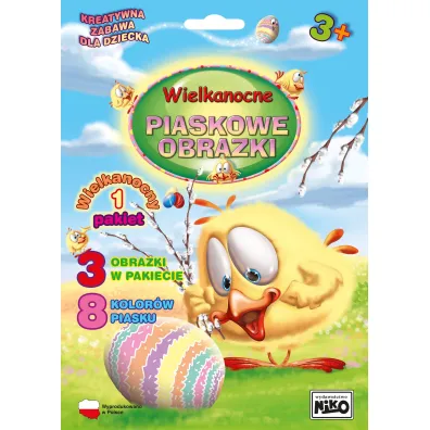 Wielkanocny pakiet 1. Wielkanocne piaskowe obrazki Niko