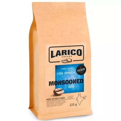 Larico Kawa ziarnista wypalana metod tradycyjn Monsooned 225 g