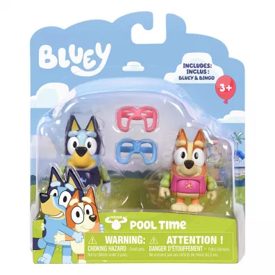 Bluey Figurki 2Pak Zabawa Na Basenie