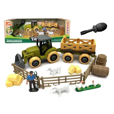 Traktor do skr�cania z przyczep� i akcesoriami Adar