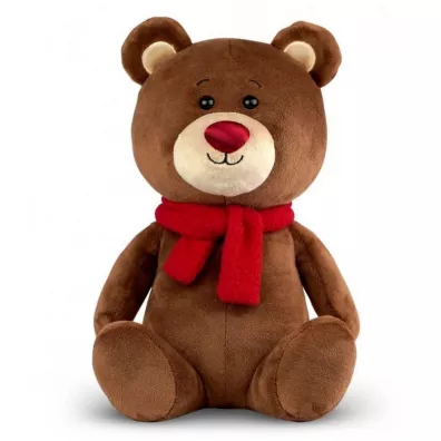 Kolorowe Noski pluszowy Mi brzowy 25cm Tm Toys