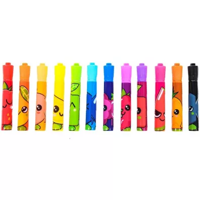 Canenco Pachnce pisaki Fruitysquad 12 szt.