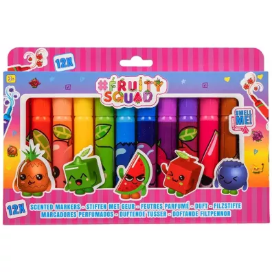 Canenco Pachnce pisaki Fruitysquad 12 szt.