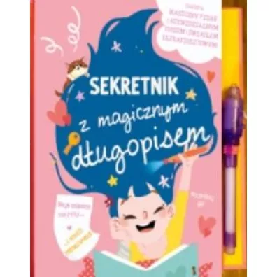 Sekretnik dla dziewczynek z magicznym d�ugopisem