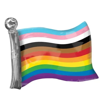 Balon foliowy XL progress pride flag