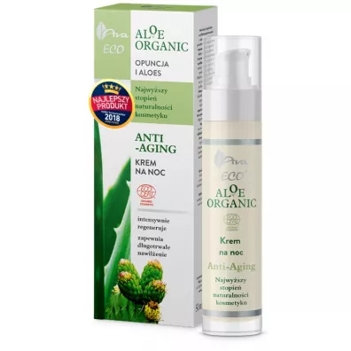 Ava Anti-aging Krem do twarzy na noc Opuncja i aloes 50 ml
