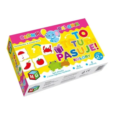 To tu pasuje. Kolory. S�onik Balonik Multigra