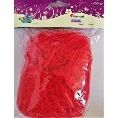 Titanum Sizal czerwony 30g