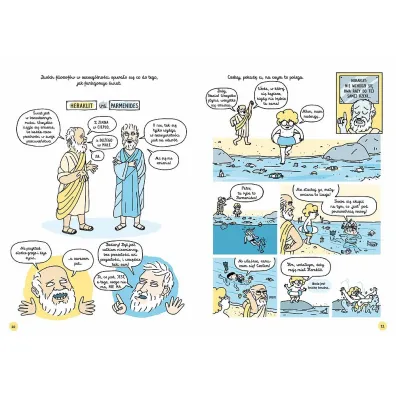 Wielcy filozofowie - prawdziwi m�drcy to buntownicy. Naukomiks
