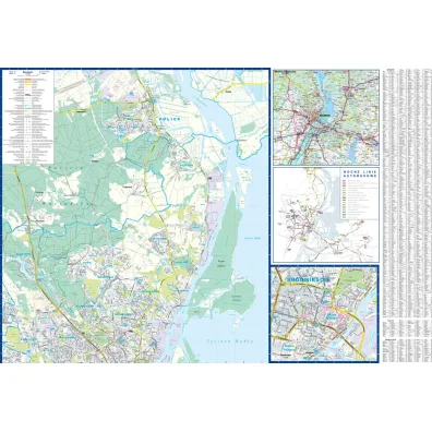 Szczecin plan miasta 1:22 000 papier 2025