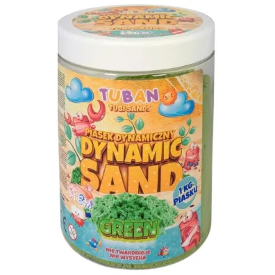 Piasek dynamiczny zielony Tuban