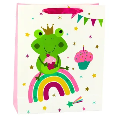 LeanToys Torba prezentowa �aba 32x26x10cm