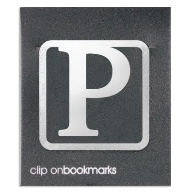 If Metalowa zak�adka - Litera P Clip-on